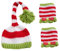 LIFKOME 3St Requisiten für Babyfotos Babygirl schlabberlatz Neugeborenen-Outfit Fotoshooting Häkelmütze für Kostüm für Kinder Strickset für Kinder handgemachte gehäkelte Babymütze