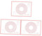 Amosfun 3pcs Baking Tray Pad Non Slip Pastry Mat Rolling Mat Baking Oven Protector Mat Toaster Oven Liner Cooking Mat Baking Liners Non Stick Baking Mat Oven Liners Kitchen Baking Mat Red