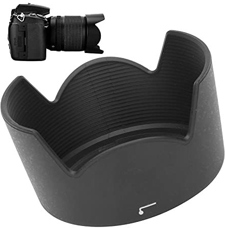 HB-34 Gegenlichtblende, umkehrbarer Kamera-Gegenlichtblende-Objektivdeckel für AF S DX 55–200 mm F/4–5,6 G ED 85 mm F/3,5 G Objektiv