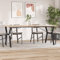 Somanki Esstisch Y-Gestell 200x100x75cm Massivholz Kiefer und Gusseisen, Dining Table, Esszimmertisch, Küchentisch, Tisch Esszimmer, Küchen Tisch, Kitchen Table, Mehrzwecktisch - 3282723