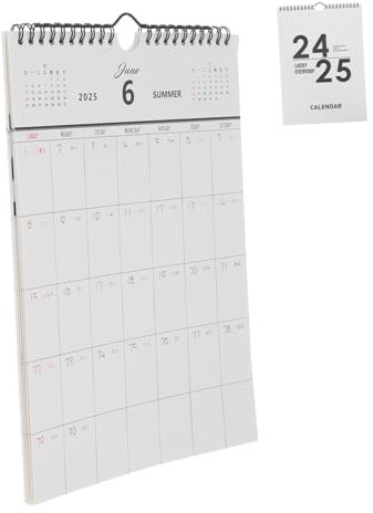 SEWACC Planungskalender Bürokalender Arbeitskalender Kunstkalender bürodekoration jahreskalender Kalenderwand großer Wandkalender Büro-Monatskalender schwarzer Kalender Papier Weiß