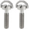 Create idea 2Pcs 1/4-20 UNC Tripod Screw Stainless Steel Camera Fixing Screws with D-ring Compatible with Manfrotto Compatible with Arca Swiss 30x16.5mm