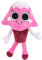 Kouipoie Dandy's World - Peluche di peluche da 13, per bambini, ragazzi e ragazze di età compresa tra 4, 5, 6, 7, 8, 9, 10+, ideale per compleanni, rosa