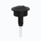 Dual Flush Toilet Cistern Push Button for Round Head Dual Push Button ABS Plastic Toilet Push Button Durable and Easy to Install Suitable for Twyford/Siamp Optima 49 Drain Valve (Black)