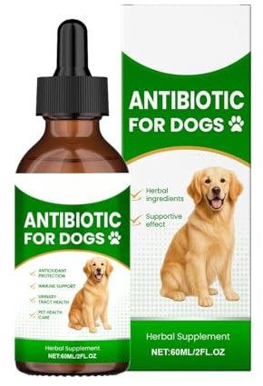 Dog Wellness Drops Supplement - Liquid Daily Pet Care Formula for Routine Use, for Dogs | 60ml Nutrient Blend with Dropper Bottle Design, Pet Feeding Support Additive