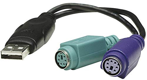 Manhattan Dual PS/2 auf USB Konverter schwarz 179027