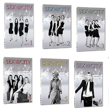 Sex and the City: Staffel/Season 1-6 (White Edition) [18 DVDs]