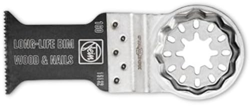 FEIN 63502160250 E-Cut Long-Life-Sägeblatt, 50mm x 35mm, à 50 Stück, schwarz/silber,