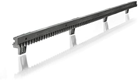 Somfy 2401294 - Metro de cremallera (1 x 1 metro) bajo para puerta corredera | Compatible con motores Freevia, Slidymoove y LS