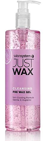 Salon System 500ml Just Wax Pre Wax Cleansing Hygiene Gel