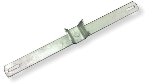 Schelle Bandschelle Rohrschelle feuerverzinkt 500mm Steg