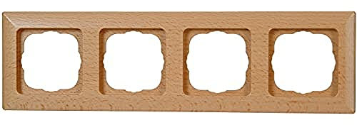 Kopp Abdeckrahmen 4-fach Milano buche