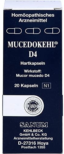 SANUM-KEHLBECK Mucedokehl D4 Kapseln, 20 St. Kapseln