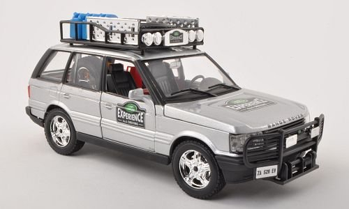Land Rover Range Rover ''Safari'', silber , Modellauto, Fertigmodell, Bburago 1:24