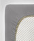 fleuresse Comfort Spannbettlaken (96 % Baumwolle, 4 % Elasthan), mit Rumdumgummizug, Ökotex Standard 100, für Matratzen bis 26 cm Höhe, 200/210/220 x 200/220x220 cm, steingrau