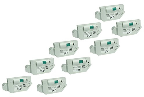 Gira Funkmodul 234700 für Rauchwarnmelder Gira Dual Q 233602 und 233002 - 9er Pack