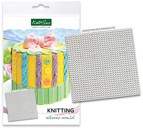 Katy Sue Designs Silicone per Torte, stampi per Dolci, Grigio