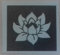 10 x Lotus Blume Schablonen zum Ätzen auf Glas gemischt Geschenk Glaswaren Hobby Basteln