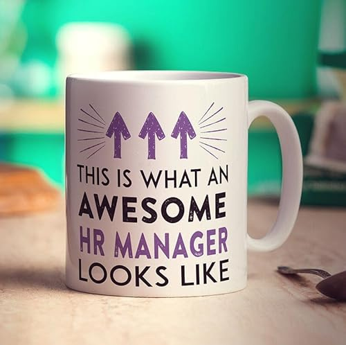Printster This is What an Awesome HR Manager Looks Like Mug - 11oz Ceramic Cup