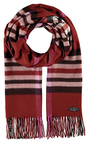 FRAAS Cashmink Schal 56 x 200 cm - Weicher als Kaschmir - Made in Germany - Schal kariert für Damen und Herren - Perfekt für Herbst und Winter Rost