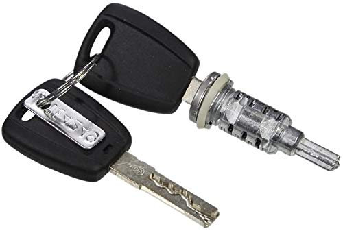 AUTOFORNITURE ITALIA Blocchetto serratura porta anteriore con chiave compatibile con GIULIETTA 2010> - 500L 2012>2017 - YPSILON 2011>