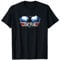 Top Gun Herren Militär-T-Shirt Schwarz Reflektierend S