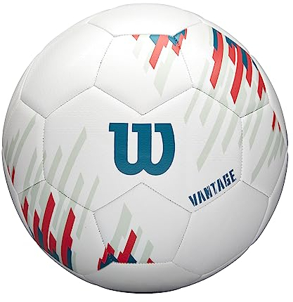 Wilson Fußball NCAA VANTAGE, TPU-Kompositmaterial, Weiß / Blaugrün