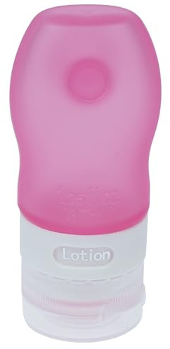 Fantasia Silikon Reiseflasche 37ml für Kosmetik | Für Duschgel, Flugzeug Flasche, Kosmetikflaschen Reise, Flaschen zum Befüllen