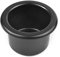 2pcs Plastic Table Cup Holder, Durable Car Cup Holder Insert, Black Cup Holders for Boats Sofas Caravans