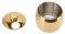 Olla para Condimentos Cuencos para Condimentos de Acero Inoxidable Tazón de Azúcar Dorado Especias Sal Azúcar Pimienta Recipiente con Tapa (Oro)