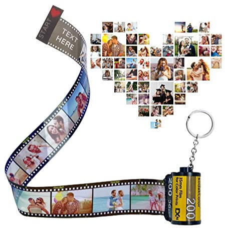 Porte Clé Photo Personnalisé Cadeaux Amoureux, Porte Clef Personnalisable Photo Pour Couple Cadeau, De Noel Homme, Amie, Crémaillè cadeau
