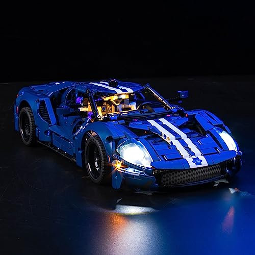Led Licht Set für Lego Ford GT 2022 Modellbausatz (Kein Lego-Modell), Dekorationsbeleuchtungsset für Lego 42154 Technic Ford GT 2022 Kreative Spielzeug - Standard Version