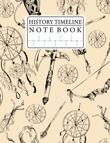 History Timeline Notebook: A timeline book of world history | Homeschool History Book of Centuries | 211 Graph Pages 8.5 x 11IN, for Schools
