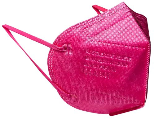 MASCHERINE VENETE - 20 mascherine FFP2 confezionate singolrmente (FUCSIA)