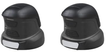 Elektrisches Auto-Enteisungswerkzeug für Eis, Schnee, USB, wiederaufladbar, Schwarz, 13,3 x 11 x 12,4 cm, 2 Stück