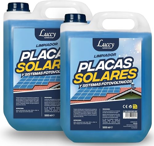 LUCCY Nettoyant pour Panneaux Solaires 10 Litres