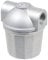 SPARES2GO Boiler Filter 3/8 Aluminium Inline Central Heating Oil Fired Fuel Strainer Bowl