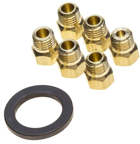 Jeu d'Injecteurs, gicleurs gaz butane propane d'origine Four, cuisinière 481231038976 WHIRLPOOL Four, cuisinière 481231038976 WHIRLPOOL