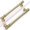 Coinkoly 10 Pack Champagne Bronze Cabinet Pulls 192MM Hole Centers Kitchen Cabinet Handles Drawer Handles UK0001