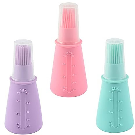 POPETPOP Silicone Oil Bottle Brush for Cooking Gadgets Baking Cake Brush Easy Barbecue