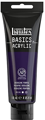 Liquitex Basics Acrylic, 118 ml Tube - Dioxazine Purple