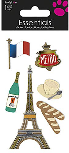 Sandylion Paris Essentials Aufkleber, groß