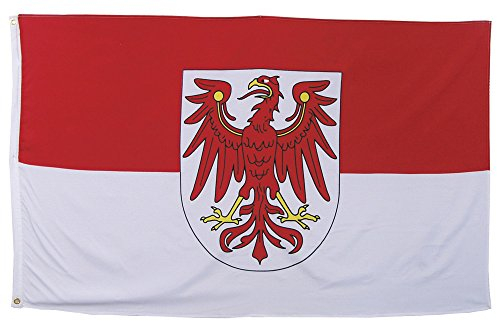 MFH Bandiera 90 x 150 cm Stato federato Germania (Brandenburgo)
