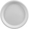 Papstar 81326 50 Platos, caña de azúcar Pure, Alimentos, diámetro 26 cm, 2 cm, Color Blanco