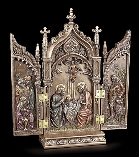 Triptychon Flügelaltar - Geburt Jesus Figur - Veronese