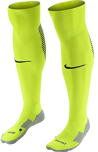 Nike Unisex erwachsene Matchfit Cushioned Sockenstutzen, Grün (Neongrün/Schwarz/702), M (38-42 EU)