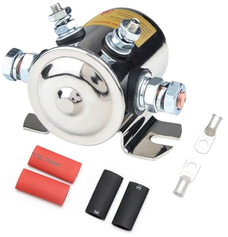 Max 300 A Dauerlast-Magnetrelais, vernickelt, für Golfwagen, Seilwinde, Marine in Rush, 12 V DC