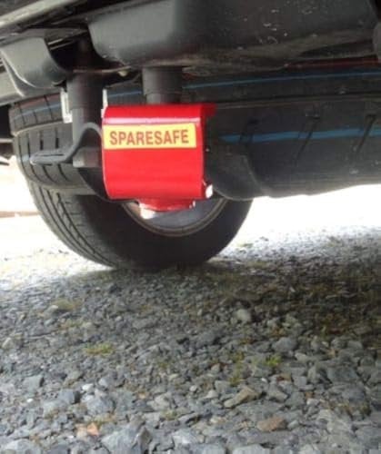Sparesafe VW Camper Accessories Device for Securing Spare Wheel on VW T5, T6 & T6.1 - Anti Theft Device and Camper Van Accessories