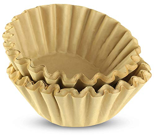 Große Kaffeefilter für 12 Tassen, 24,8 x 11,4 cm, naturfarben, ungebleicht, 500 Stück