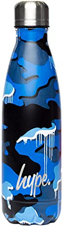 Hype Camo Drips - Borraccia in metallo, multicolore